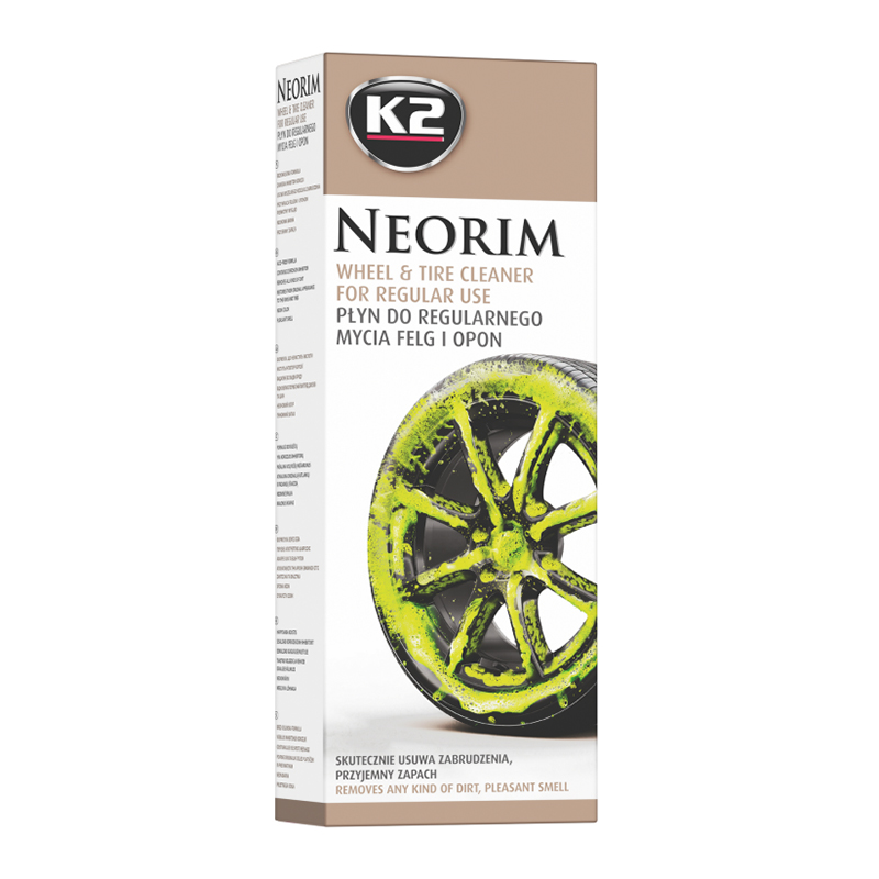 PŁYN DO REGULARNEGO MYCIA FELG I OPON - K2 NEORIM  700ml-347580170