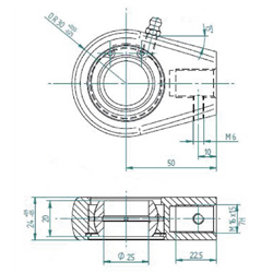 UCHO SIŁOWNIKA HYDRAULICZNEGO 25MM-347580182