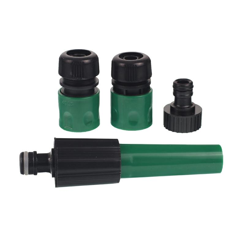 ZESTAW DYSZA PROSTA 1/2" ZE ZŁĄCZAMI 4-ELEMENTY, GREEN-347580236