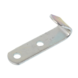 HAK PŁASKI OCYNKOWANY 51X13X2MM ROZSTAW OTWORÓW 20MM, PLANDEKI-347580631