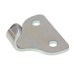 HAK PLANDEKOWY TRÓJKĄTNY 29,5X33MM ROZSTAW OTWORÓW 20MM-347580639