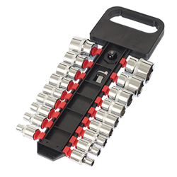 ZESTAW KLUCZY NASADOWYCH  20-ELEM. 1/2" W UCHWYCIE PLASTIKOWYM-347580715