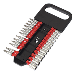 ZESTAW KLUCZY NASADOWYCH  28-ELEM. 1/4"-347580717
