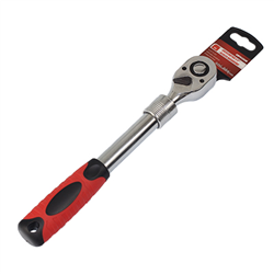 GRZECHOTKA 1/2"  - TELESKOPOWA KLUCZE NASADOWE GUMOWY UCHWYT ZAWIESZKA-347580720
