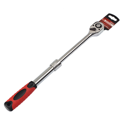 GRZECHOTKA 1/2"  - TELESKOPOWA KLUCZE NASADOWE GUMOWY UCHWYT ZAWIESZKA-347580721