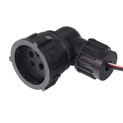 WTYCZKA EL. KĄTOWA - 4 (2) PINY, FI 27MM-347580736