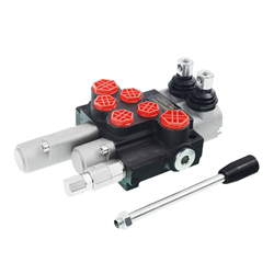 ROZDZIELACZ HYDRAULICZNY 2-SEKCYJNY 40L/MIN, Z JEDNĄ SEKCJĄ PŁYWAJĄCĄ-347580789