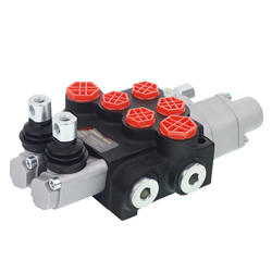 ROZDZIELACZ HYDRAULICZNY 2-SEKCYJNY 40L/MIN, Z JEDNĄ SEKCJĄ PŁYWAJĄCĄ-347580790