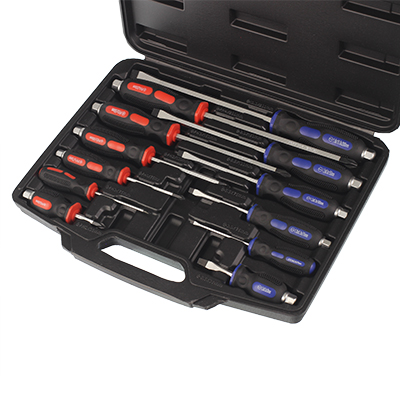 ZESTAW ŚRUBOKRĘTÓW DO POBIJANIA 12 SZT. BOX.-347580856