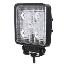 LAMPA ROBOCZA LEDOWA PROSTOKĄTNA,  5 LED 12-24V, 110X110X38MM, OBUDOWA ALUM.-347580904