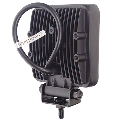 LAMPA ROBOCZA LEDOWA PROSTOKĄTNA,  5 LED 12-24V, 110X110X38MM, OBUDOWA ALUM.-347580905