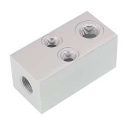 KOSTKA ROZDZIELAJĄCA CIŚNIENIE SCHMITZ - 3XM16X1,5 + 6XM12X1,5 - BEZ ZŁĄCZEK-347580913