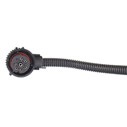 WTYCZKA EL. KĄTOWA - 8 (8) PINY, FI 27MM LAMPA TYLNA VOLVO, MAN-347580991