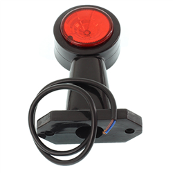 LAMPA OBRYSOWA BIAŁO-CZERWONA DIODOWA NA WYSIĘGNIKU PROSTYM-347581101