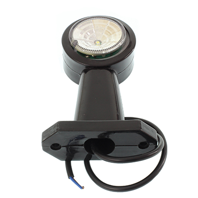 LAMPA OBRYSOWA BIAŁO-CZERWONA DIODOWA NA WYSIĘGNIKU PROSTYM-347581102