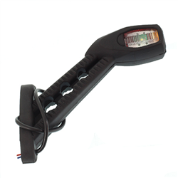 LAMPA OBRYSOWA BIAŁO-CZERWONA DIODOWA NA WYSIĘGNIKU UKOŚNYM, PRAWA-347581121