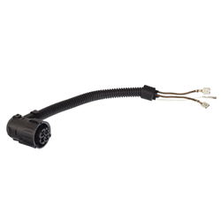 WTYCZKA EL. KĄTOWA - 4 (3) PINY, FI 24MM CZUJNIKI ECAS,MODULATORY, ELEKTROZAWORY-347581247