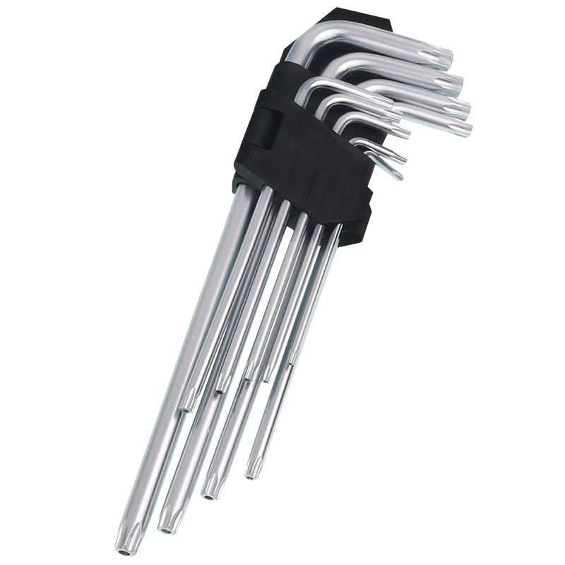 ZESTAW KLUCZY IMBUSOWYCH TYPU TORX 9-ELEM, DŁUGIE, ZAWIESZKA, BLISTER-347581575