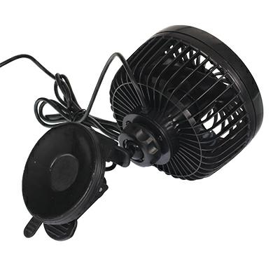 WENTYLATOR SAMOCHODOWY TURBO 24V NA PRZYSSAWCE NA SZYBĘ-347581817