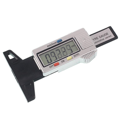 GŁĘBOKOŚCIOMIERZ CYFROWY 0-28MM MIERNIK WYSOKOŚCI BIEŻNIKA-347581842