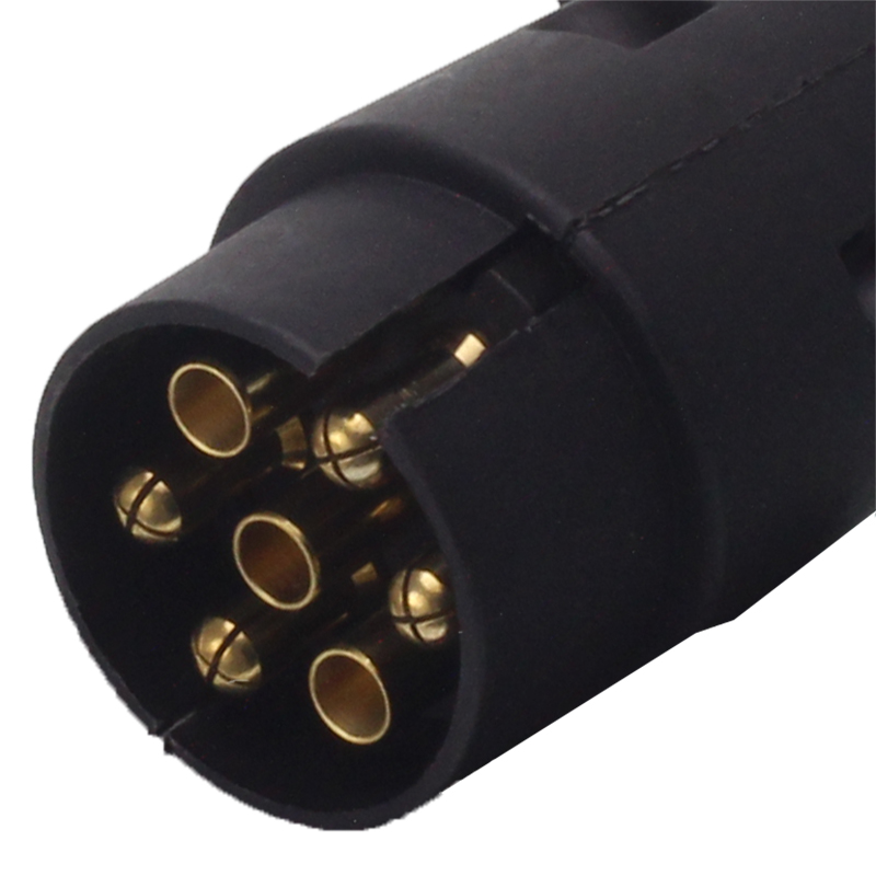 WTYCZKA 7/12V PLASTIKOWA, KONTAKTY SKRĘCANE, GUMOWA NASADKA-347582146