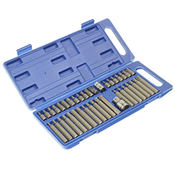 ZESTAW BITÓW, KLUCZY IMBUSOWYCH, HEX, TORX, SPLINE, 40 SZT, ETUI-347582448