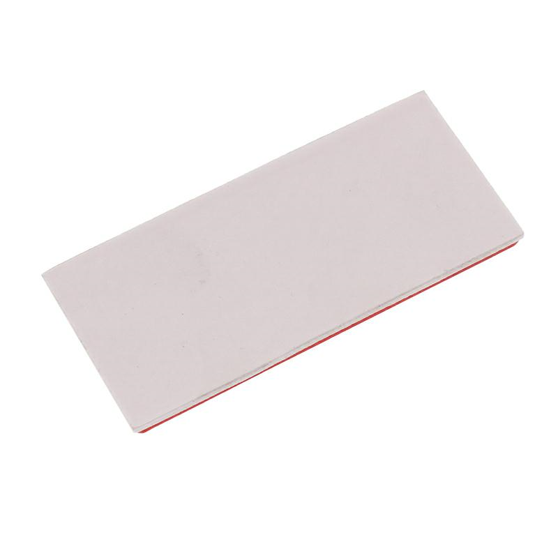 ODBLASK PROSTOKĄTNY PRZYKLEJANY CZERWONY 85X31MM, HOMOLOGACJA-347582481