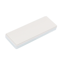 ODBLASK PROSTOKĄTNY PRZYKLEJANY BIAŁY 85X31MM, HOMOLOGACJA-347582486