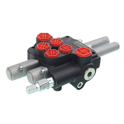 ROZDZIELACZ HYDRAULICZNY 2-SEKCYJNY 80L/MIN, Z 2 KITAMI NA LINKI I JEDNĄ SEKCJĄ PŁYWAJĄCĄ-347582588
