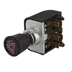 WŁĄCZNIK ŚWIATEŁ AWARYJNYCH WYCIĄGANY MF METALOWO-PLASTIKOWY-347582729