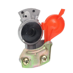 ZŁĄCZE PRZEWODU M22 CZERWONE TRAILER BEZ ZAWORU, OTWÓR - 15MM-347582849