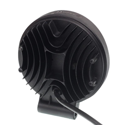 LAMPA ROBOCZA HALOGEN LED, 38 LED + OBRYSOWA DIODA, OKRĄGŁĄ, 12-24V, FI 112MM, GRUBOŚĆ: 38 MM-347582960