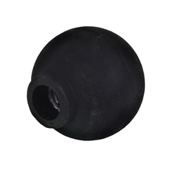 GAŁKA KULISTA M12, FI 40MM - CZARNA-347583136