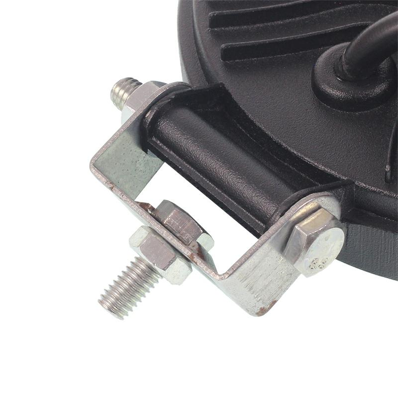 LAMPA ROBOCZA HALOGEN LED, 42 LED + OBRYSOWA DIODA, KWADRATOWA, 9-36V, 110X110X28MM-347583395