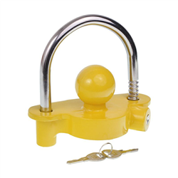 ZABEZPIECZENIE ZACZEPU PRZYCZEPKI DELUXE - 50MM + 2 KLUCZE-347583473