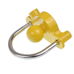 ZABEZPIECZENIE ZACZEPU PRZYCZEPKI DELUXE - 50MM + 2 KLUCZE-347583474
