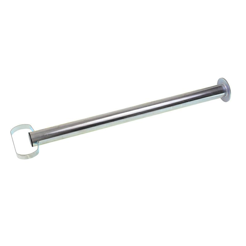 STOPKA PODPOROWA PRZYCZEPKI L=700MM METALOWA OCYNKOWANA Z UCHWYTEM METALOWYM-347583503