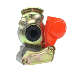 ZŁĄCZE PRZEWODU M22 CZERWONE TRUCK Z ZAWOREM, OTWÓR - 13MM-347583576