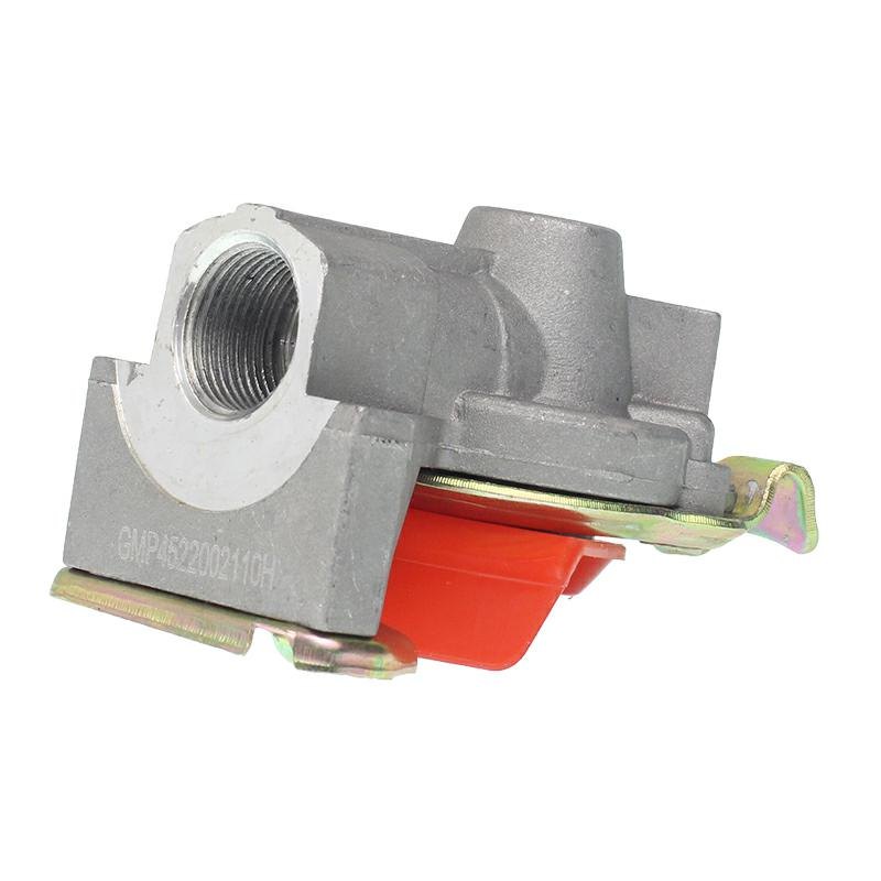 ZŁĄCZE PRZEWODU M22 CZERWONE TRUCK Z ZAWOREM, OTWÓR - 13MM-347583578