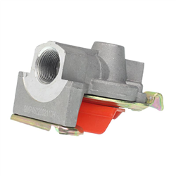 ZŁĄCZE PRZEWODU M22 CZERWONE TRUCK Z ZAWOREM, OTWÓR - 15MM-347583581