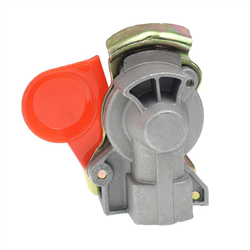 ZŁĄCZE PRZEWODU M22 CZERWONE TRUCK Z ZAWOREM, OTWÓR - 15MM-347583580