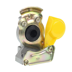 ZŁĄCZE PRZEWODU M22 ŻÓŁTE TRUCK Z ZAWOREM, OTWÓR - 15MM-347583582