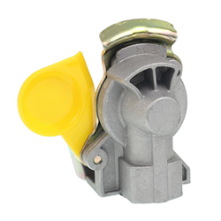 ZŁĄCZE PRZEWODU M22 ŻÓŁTE TRUCK Z ZAWOREM, OTWÓR - 15MM-347583583