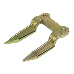 BAGNET PODWÓJNY BEZ STALKI, BIZON Z-058 L=160MM, FI 11MM-347584432