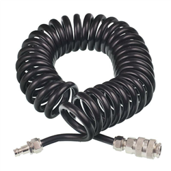 ZESTAW DO PRZEDMUCHIWANIA KABINY MB ACTROS MP4, DAF 106XF -  BLACK, 5M X 8MM-347585048