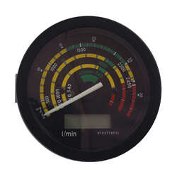 LICZNIK MOTOGODZIN ZETOR 25 KM/H, 3 PINY, 12V, ELEKTRONICZNY, fi100mm-347585076