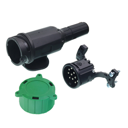 WTYCZKA 13/12V PLASTIKOWA, ZAŚLEPKA, MENBER'S,  KONTAKTY SKRĘCANE-347752397