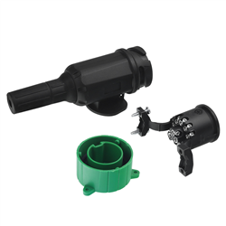 WTYCZKA 13/12V PLASTIKOWA, ZAŚLEPKA, MENBER'S,  KONTAKTY SKRĘCANE-347770744