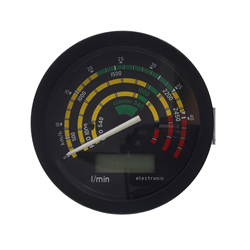 LICZNIK MOTOGODZIN ZETOR 35 KM/H, 12V, ELEKTRONICZNY, fi100mm-347585719