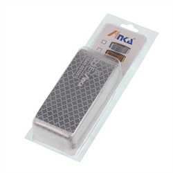 TAŚMA ODBLASKOWA ODCINEK 4MB BIAŁA III GENERACJA ,KONTUROWA-347586129